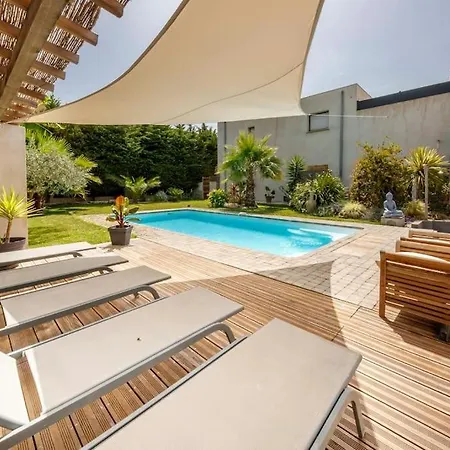 06o - Mathis Cote D'azur - Belle Avec Piscine Et Jacuzzi Prive