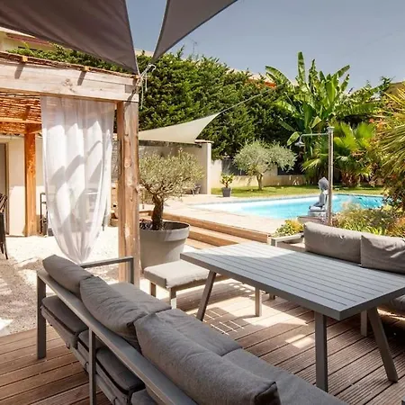 06o - Mathis Cote D'azur - Belle Avec Piscine Et Jacuzzi Prive